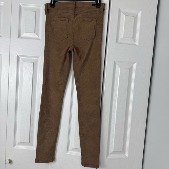 Liverpool Brown Women's Suede Pants - Picture 3 of 9